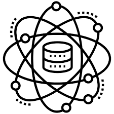 data science gray icon