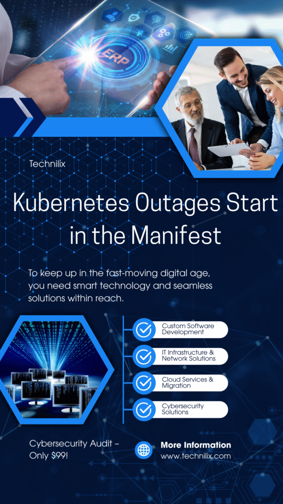 dark blue modern it technology and solution instagram story