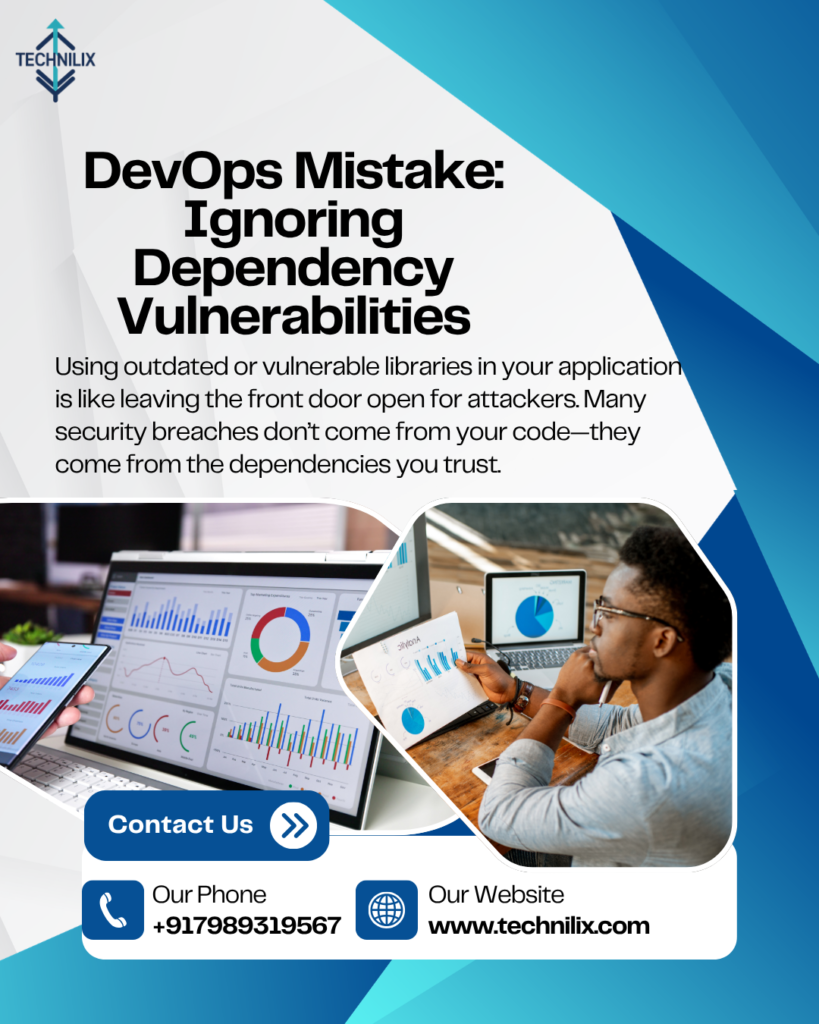 DevOps Mistake: Ignoring Dependency Vulnerabilities wed